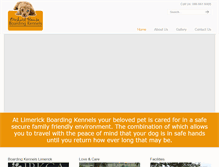 Tablet Screenshot of limerickboardingkennels.com